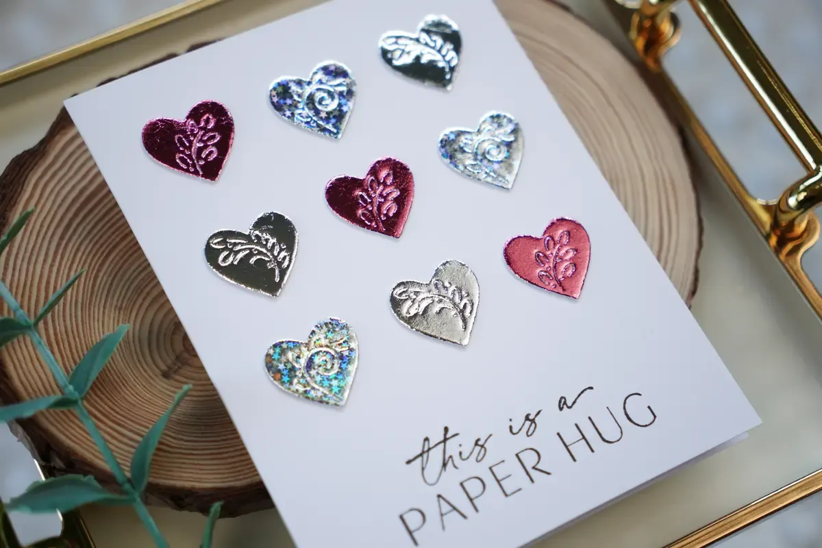 Cardmaking technique example