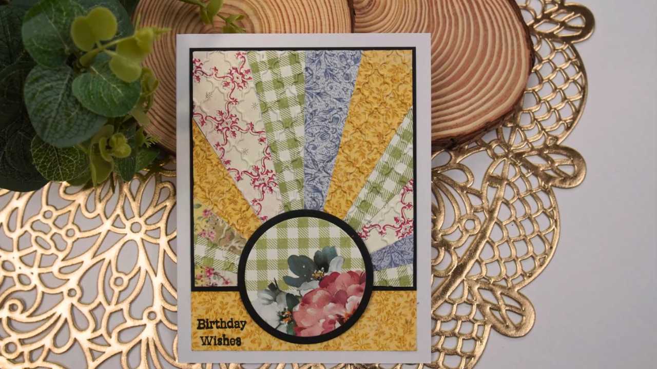 Card Making Starburst Technique by Natasha Foote Creative