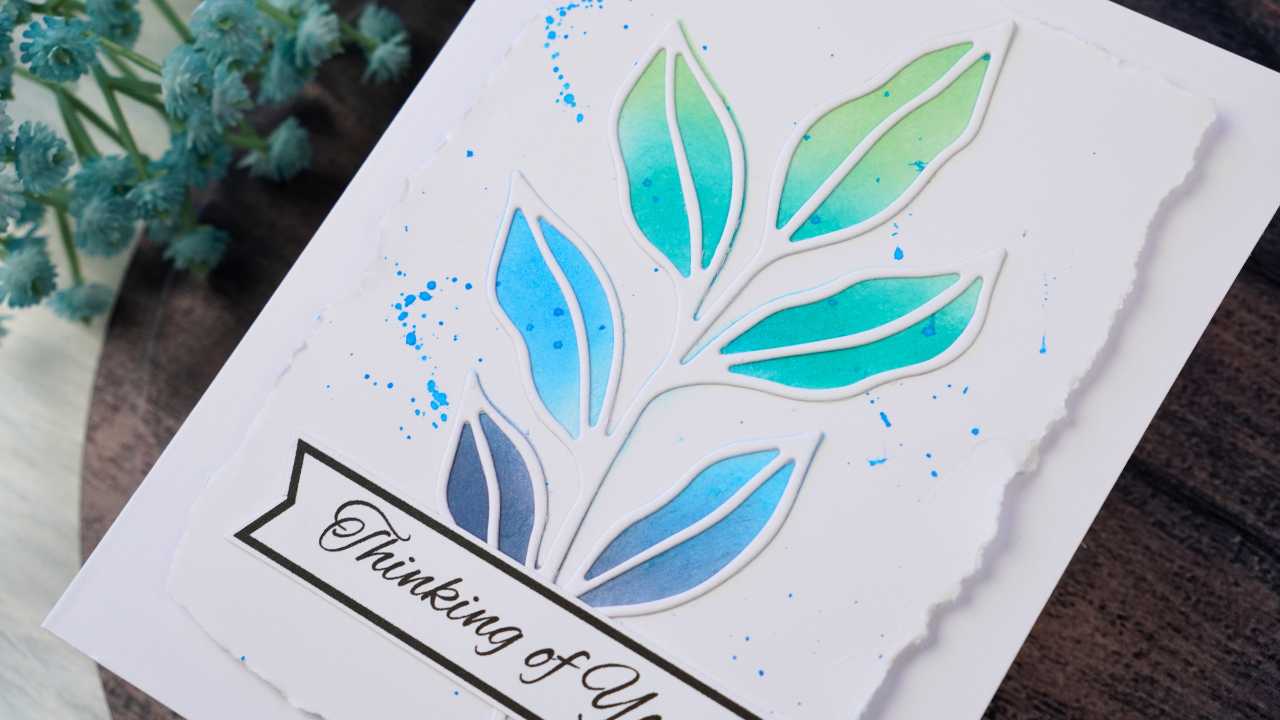 Thinking of You by Natasha Foote Creative Floral Card