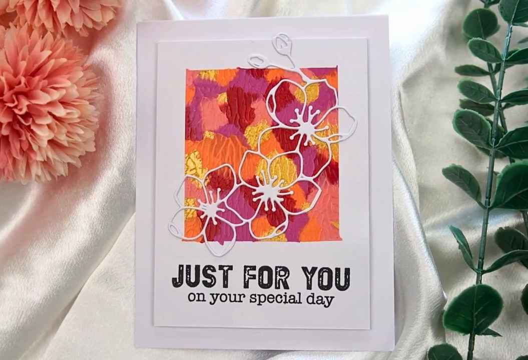 Natasha Foote Creative Smoosh Card Making Technique